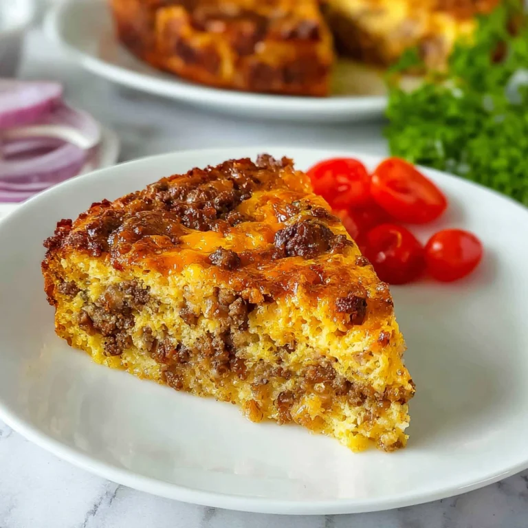 Cheeseburger Pie