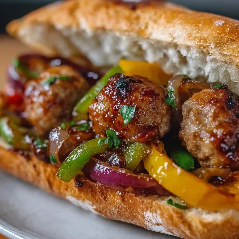 Cozy Slow Cooker Italian Sausage Pepper Sandwiches Recipe