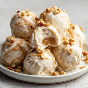 Easy High Protein Frozen Peanut Butter Greek Yogurt Bites
