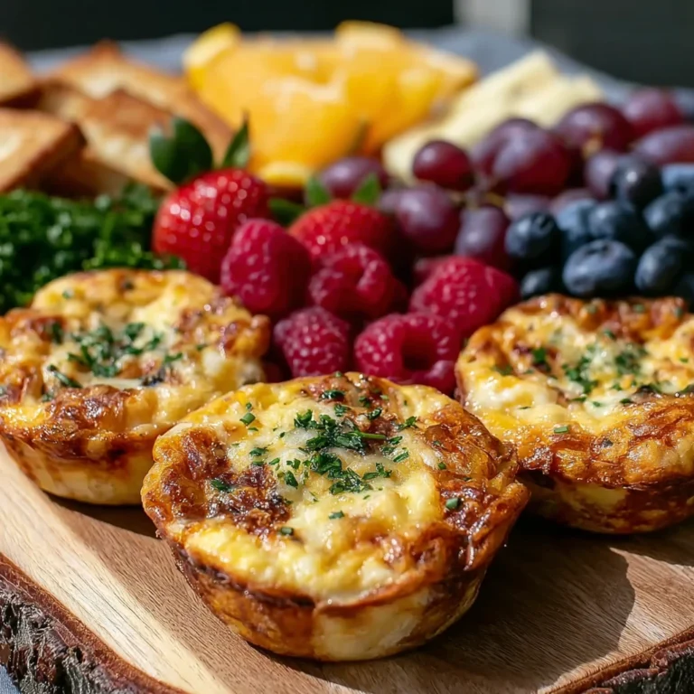 Mini Quiche Brunch Board Recipe Fresh Fruit Perfect