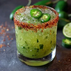 Spicy Jalapeño Margarita Recipe Easy Homemade Cocktail with Smoked Salt Rim