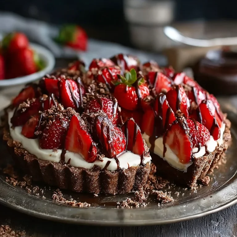 Strawberry Chocolate Tart Incredible Ultimate Recipe