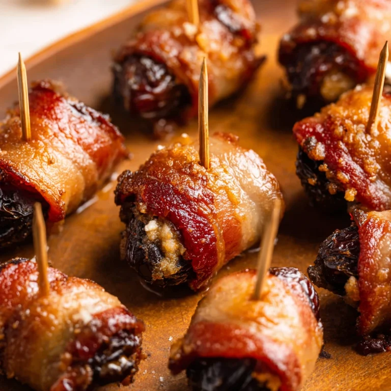 Bacon Wrapped Dates