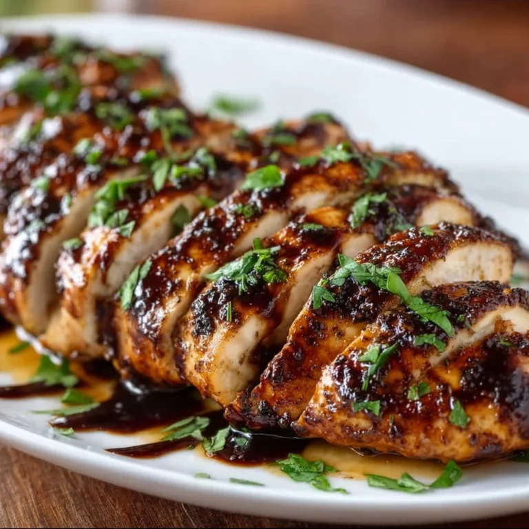 Balsamic Baked Chicken Breast