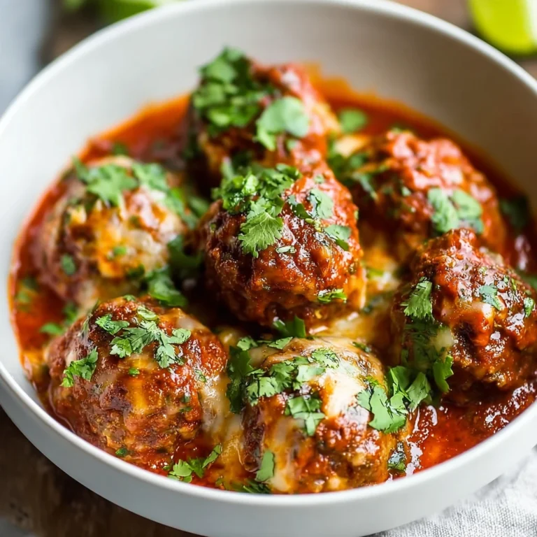 Beef Enchilada Meatballs Flavorful Twist Comfort Food