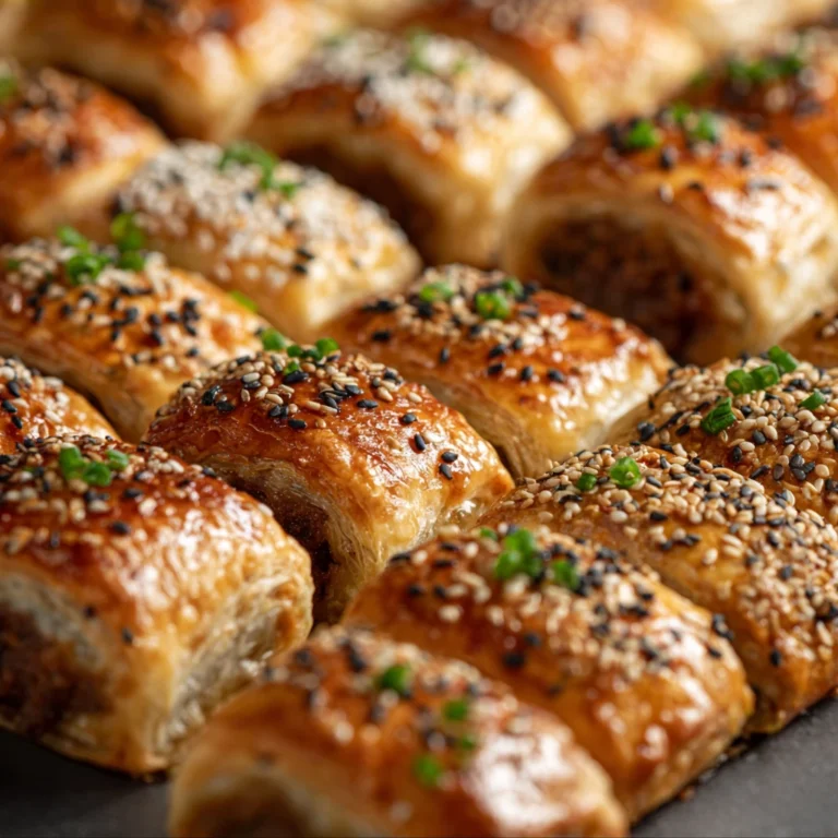 Beef Lamb Sausage Rolls