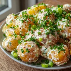 Best Creamy Potato Salad with Mustard Dressing for BBQs & Picnics