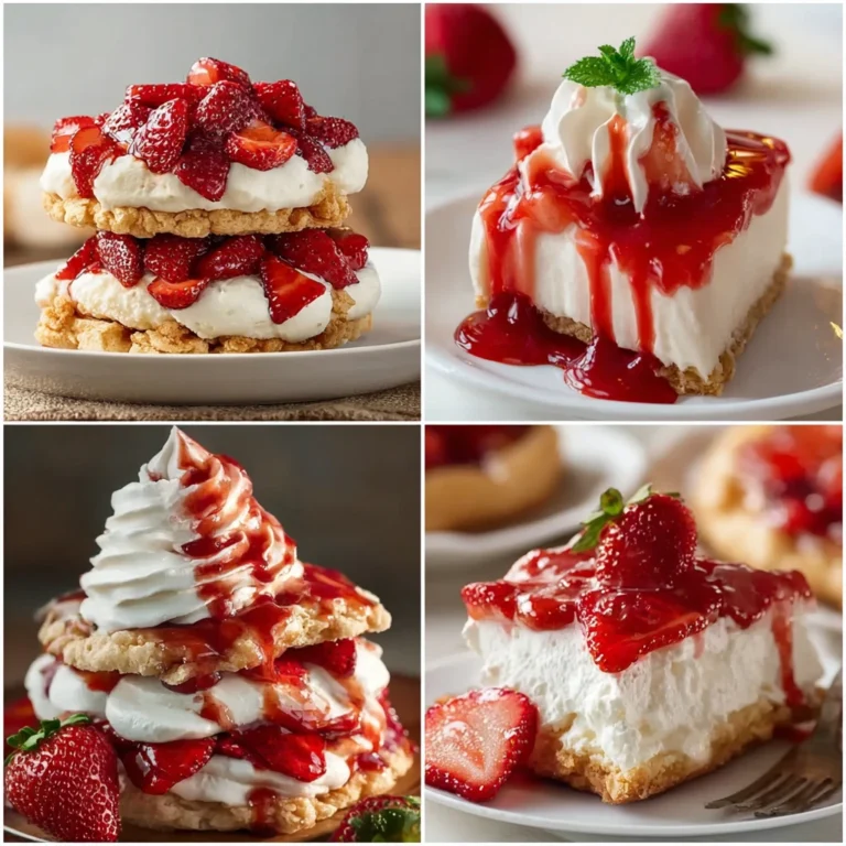 Strawberry Desserts Summer
