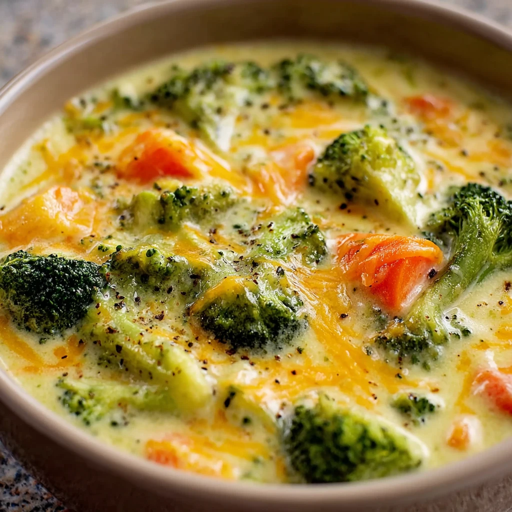Broccoli Potato Cheese Soup Recipe