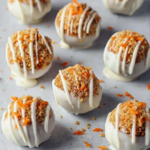 Carrot Cake Truffles