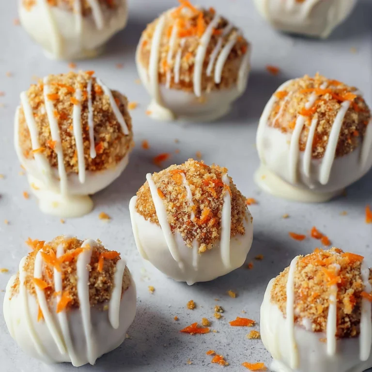 Carrot Cake Truffles