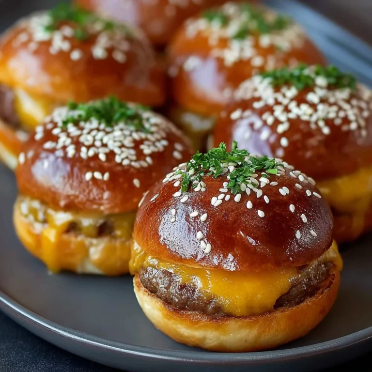 Cheeseburger Pretzel Bombs Cheesy Party Snack