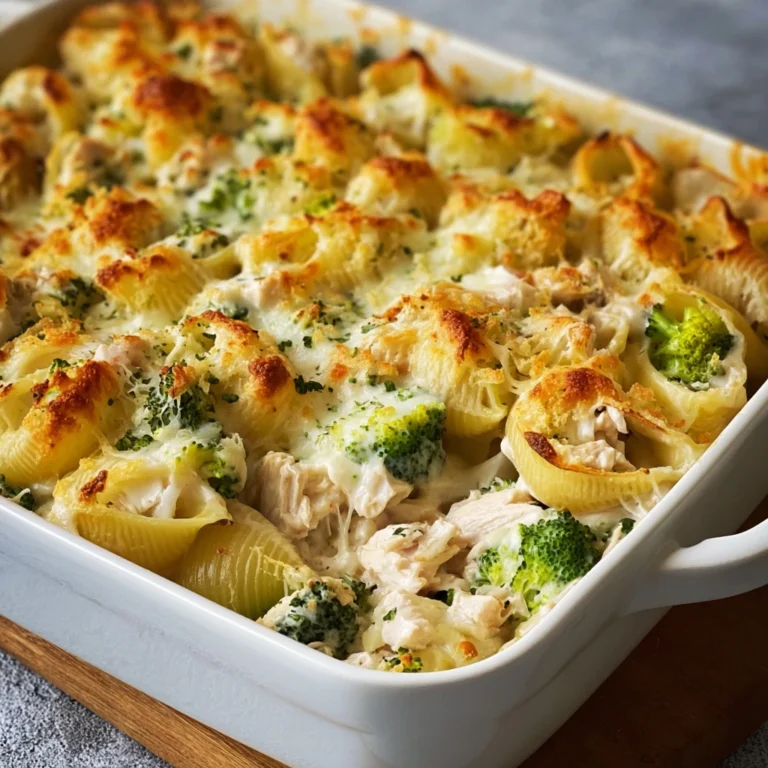 Cheesy Chicken Shells Ultimate Creamy Comforting Pasta Bake