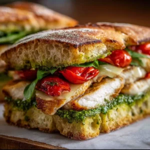 Chicken Pesto Sandwich