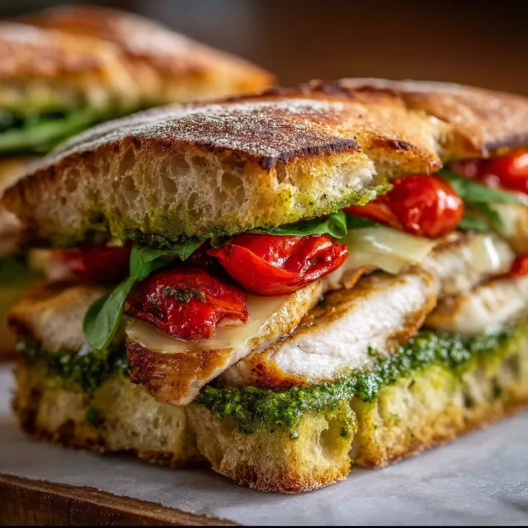 Chicken Pesto Sandwich