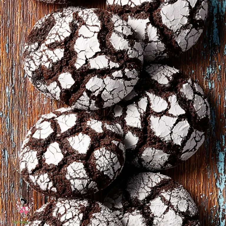 Chocolate Crinkle Cookies Recipe
