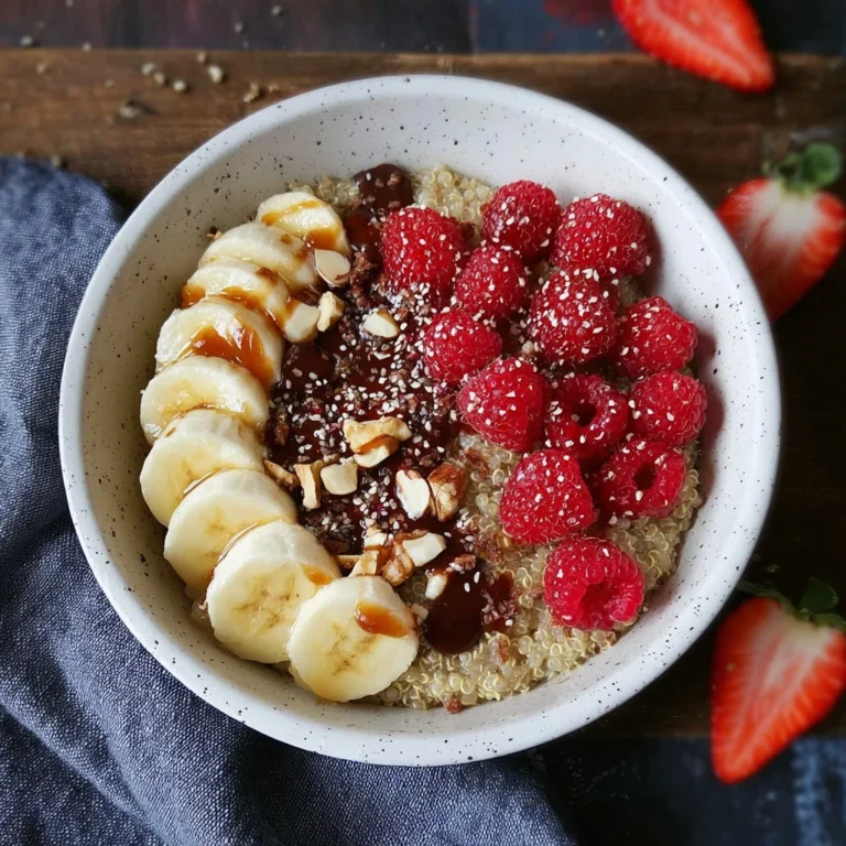 Chunky Monkey Quinoa Breakfast Bowl Energizing Morning