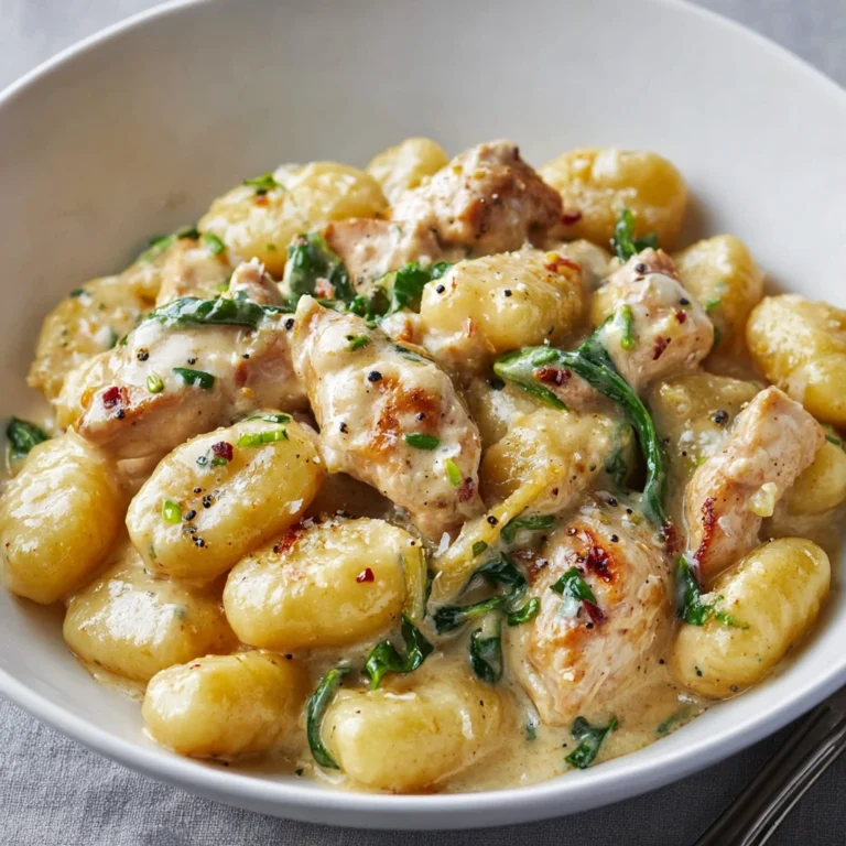Creamy Chicken Gnocchi Recipe