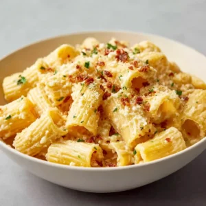 Creamy Cottage Cheese Rigatoni (Easy High-Protein Pasta Bake)