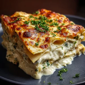 Creamy White Lasagna Delight