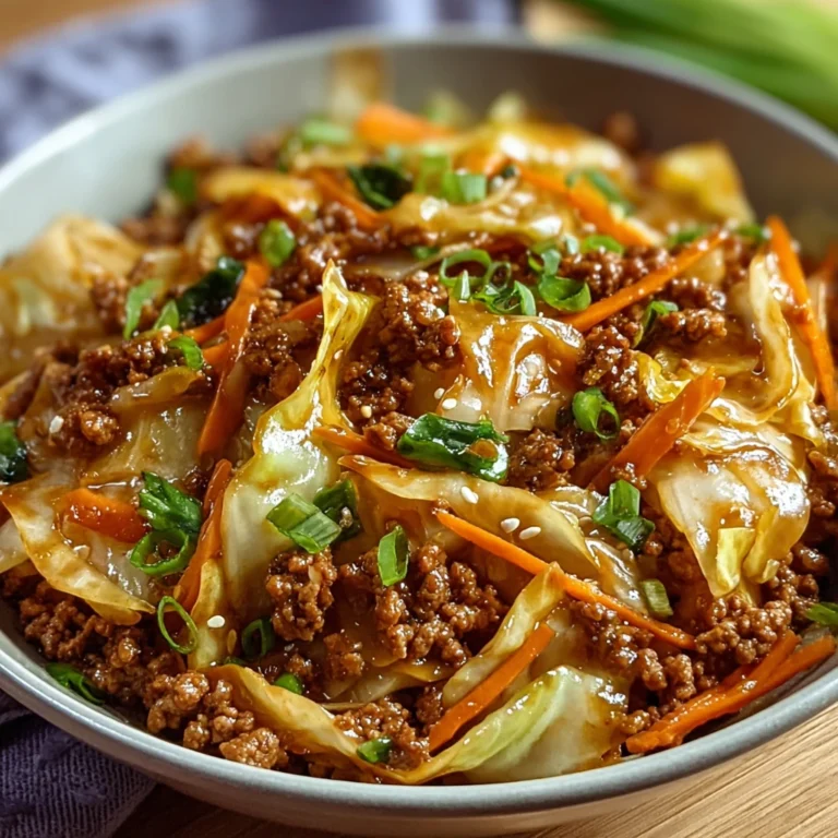 Create Flavorful Egg Roll Bowl Just Minutes