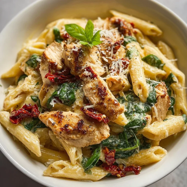 Crock Pot Creamy Chicken Pasta