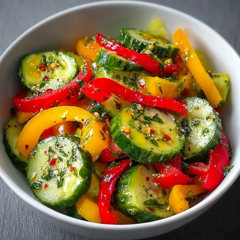 Cucumber Sweet Pepper Salad Incredible Ultimate Recipe