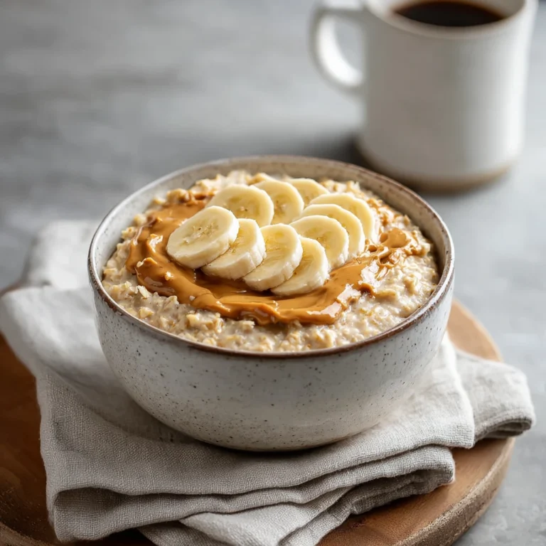 Delicious Peanut Butter Banana Oats Fast Nutritious