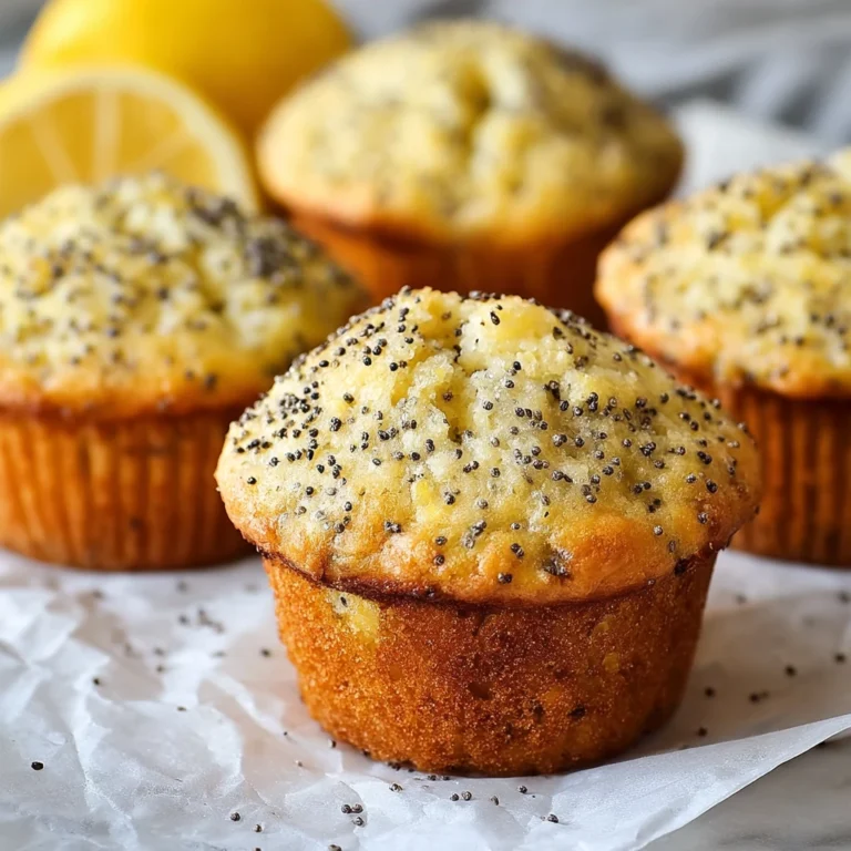 Delightful Lemon Poppy Seed Muffins Brighten Your Day