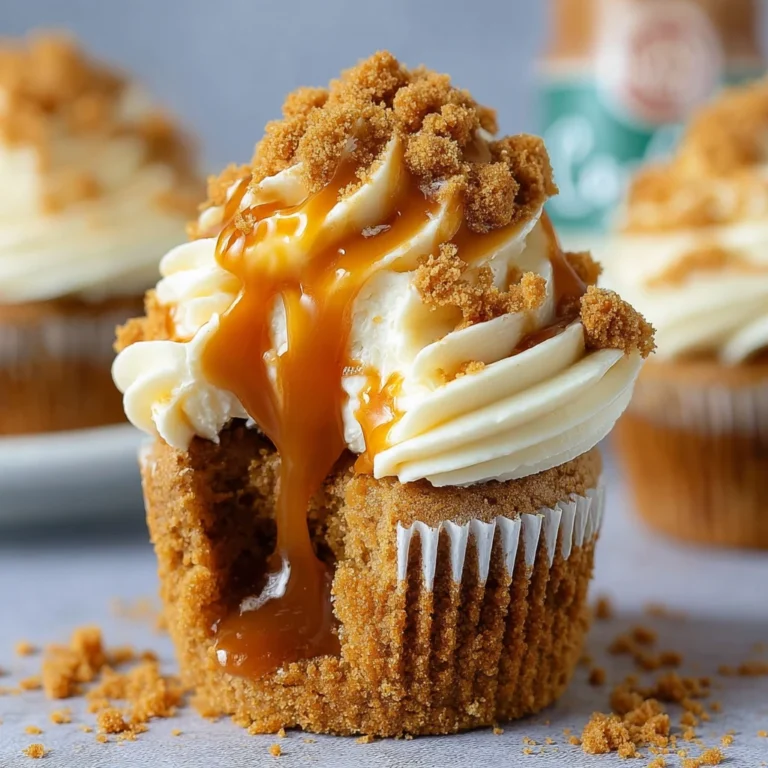 Biscoff Cupcakes Recipe