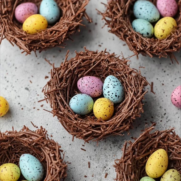 Four Ingredient Nobake Easter Nests