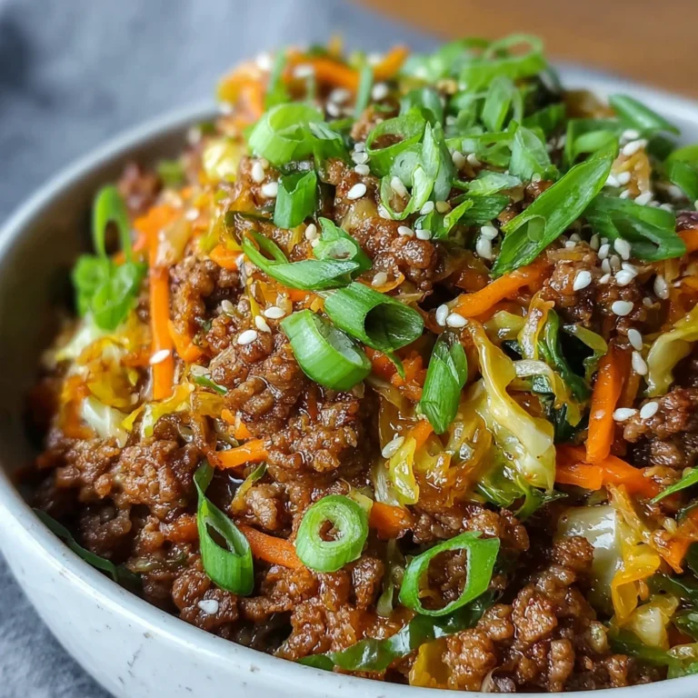 Low Carb Egg Roll Bowl Recipe Ready Minutes