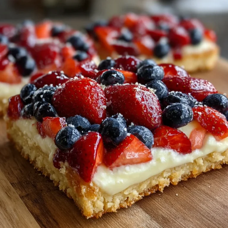 Festive Red White Blue Fruit Pizza Recipe Patriotic