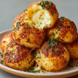 Garlic Butter Cheese Bombs