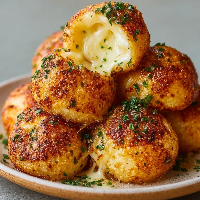 Garlic Butter Cheese Bombs