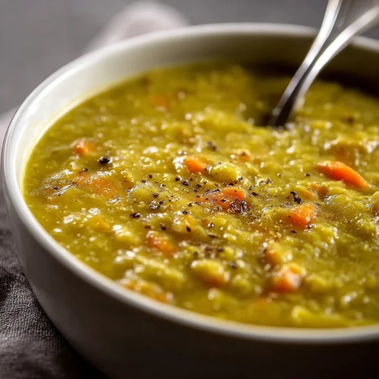 German Split Pea Soup Hearty Comforting Beef Recipe