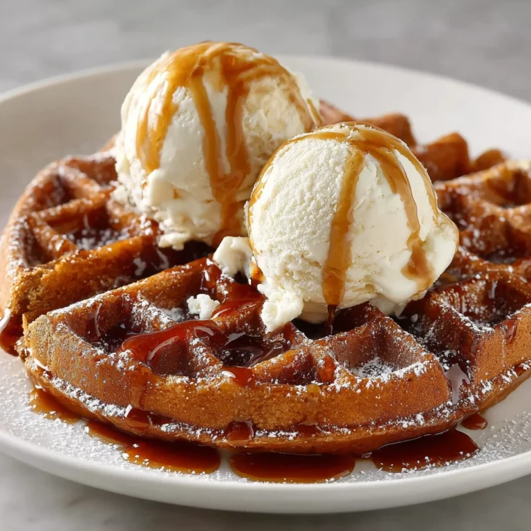 Gingerbread Waffles