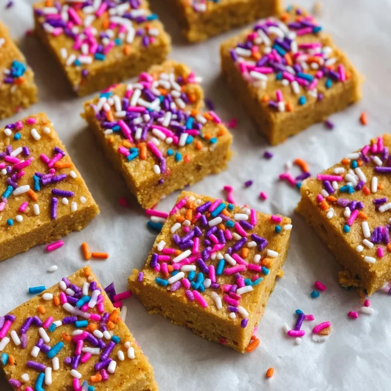 Healthy Nobake Cake Batter Protein Bars
