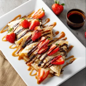 High-Protein Crepes - Perfect Breakfast