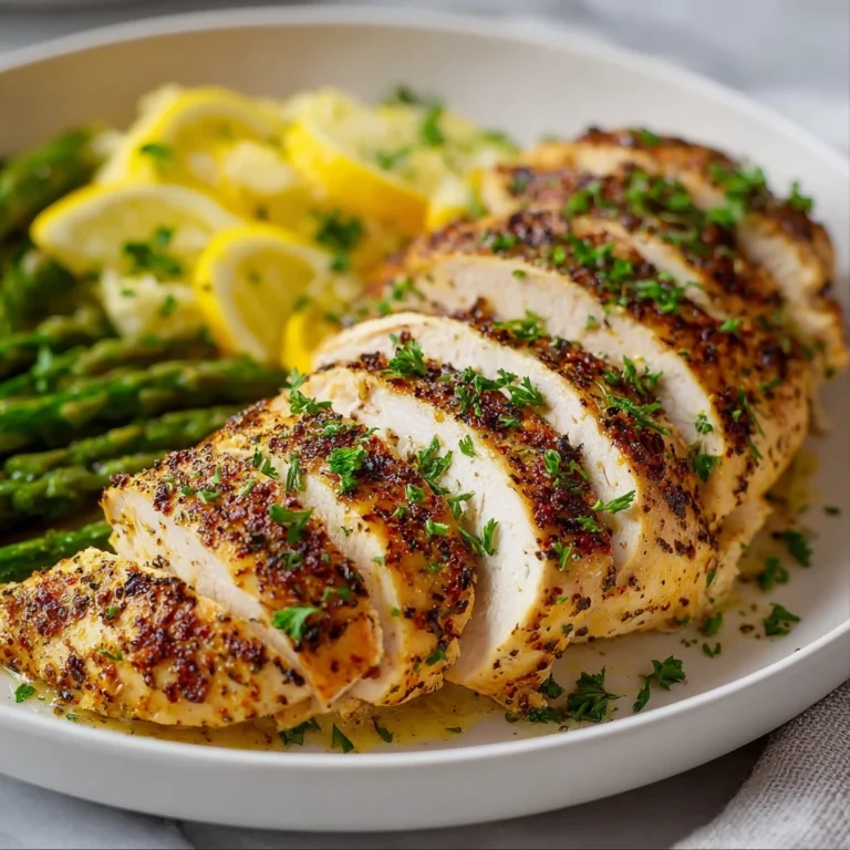 High Protein Lemon Pepper Chicken Meal Prep Healthy