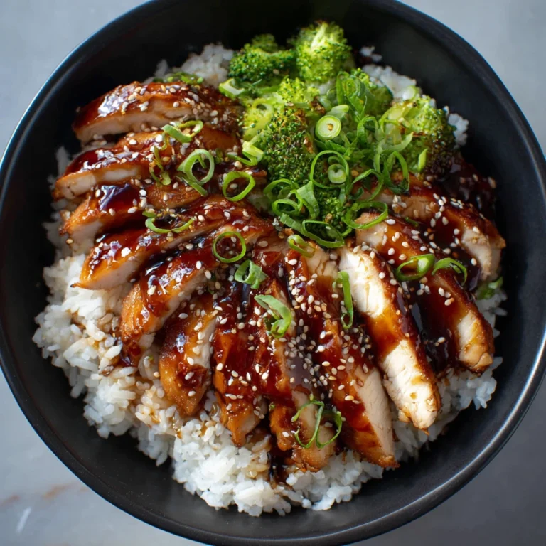 Honey Teriyaki Chicken Rice Bowls