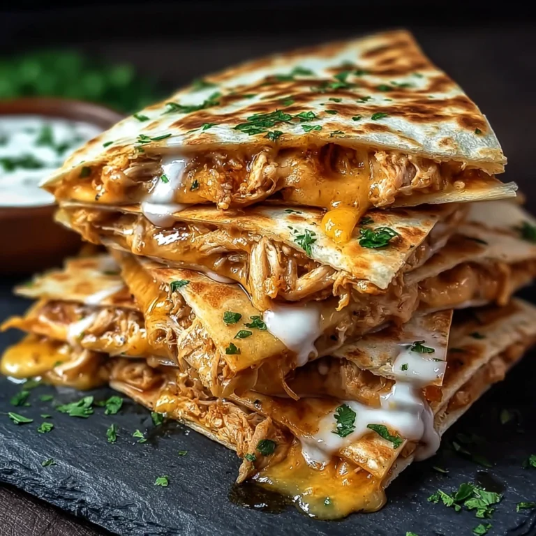 Indulge Cheesy Hot Honey Chicken Quesadillas Today