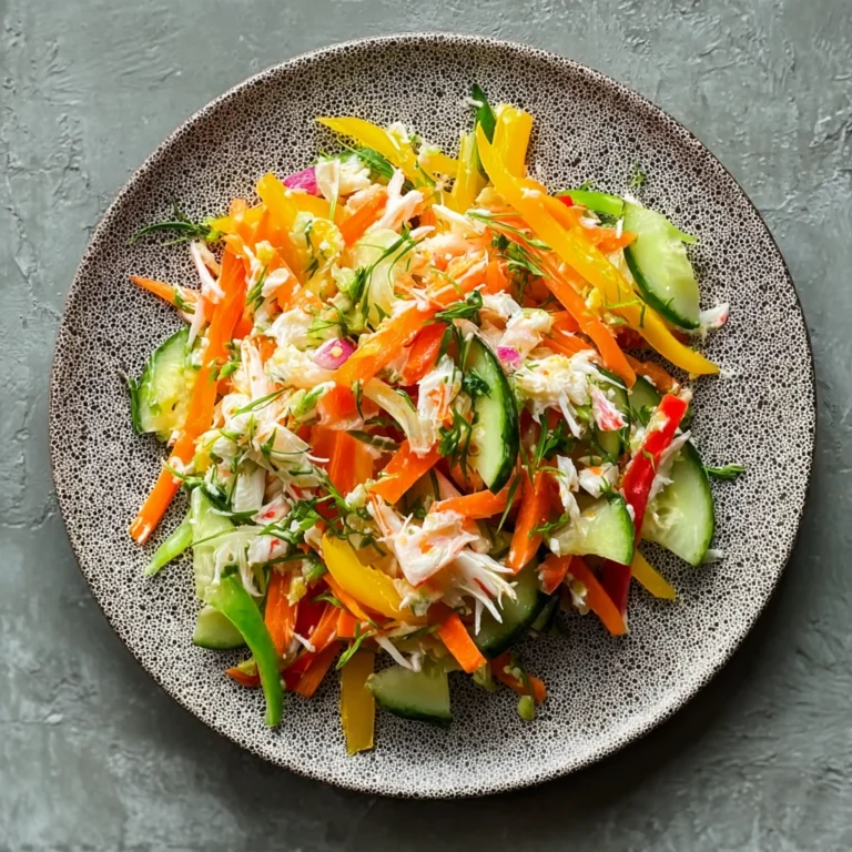 Kani Salad Zesty Japanese Crab Made Home