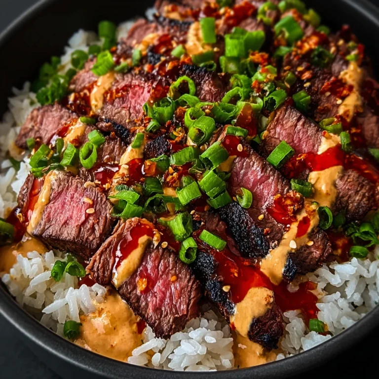 Korean Bbq Steak Rice Bowls