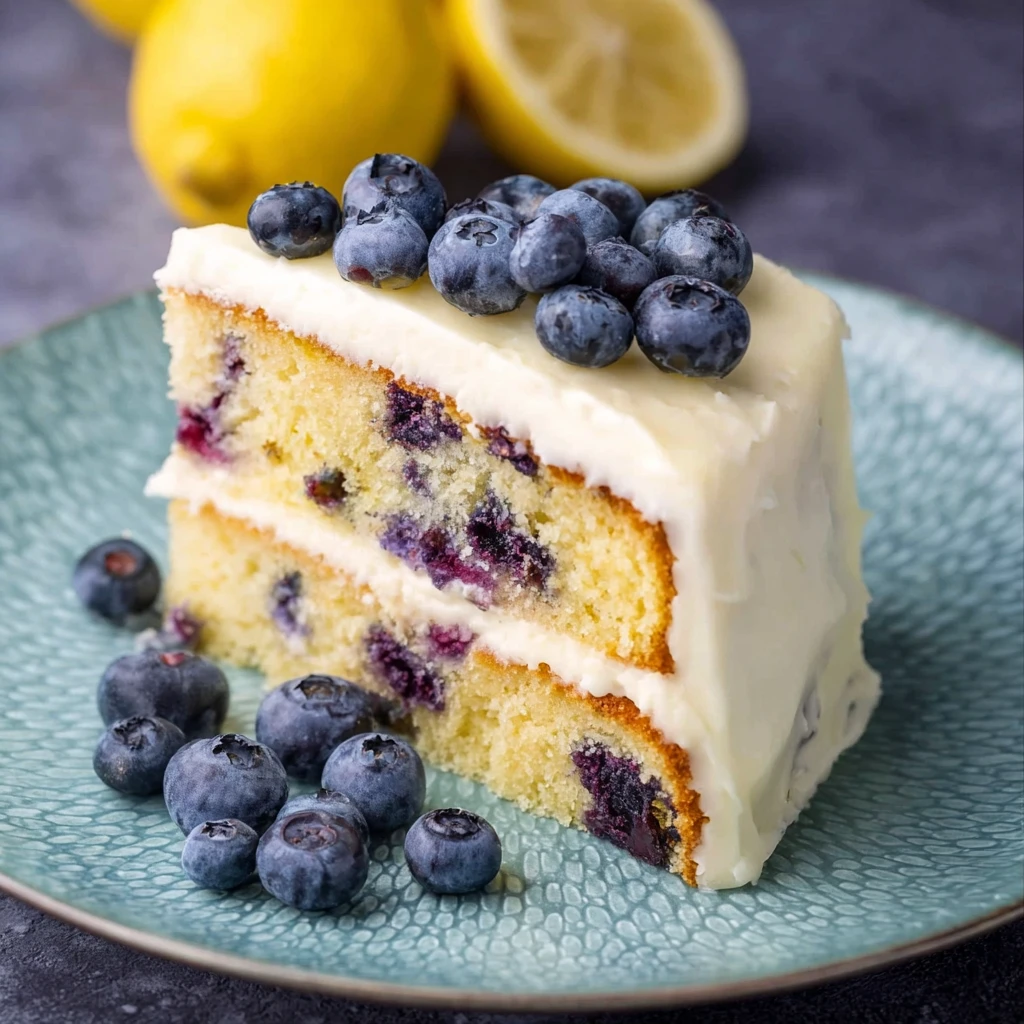 Lemon Blueberry Cake