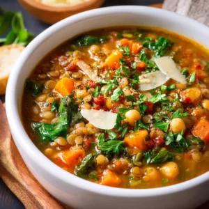 Lentil Soup (High-Protein)