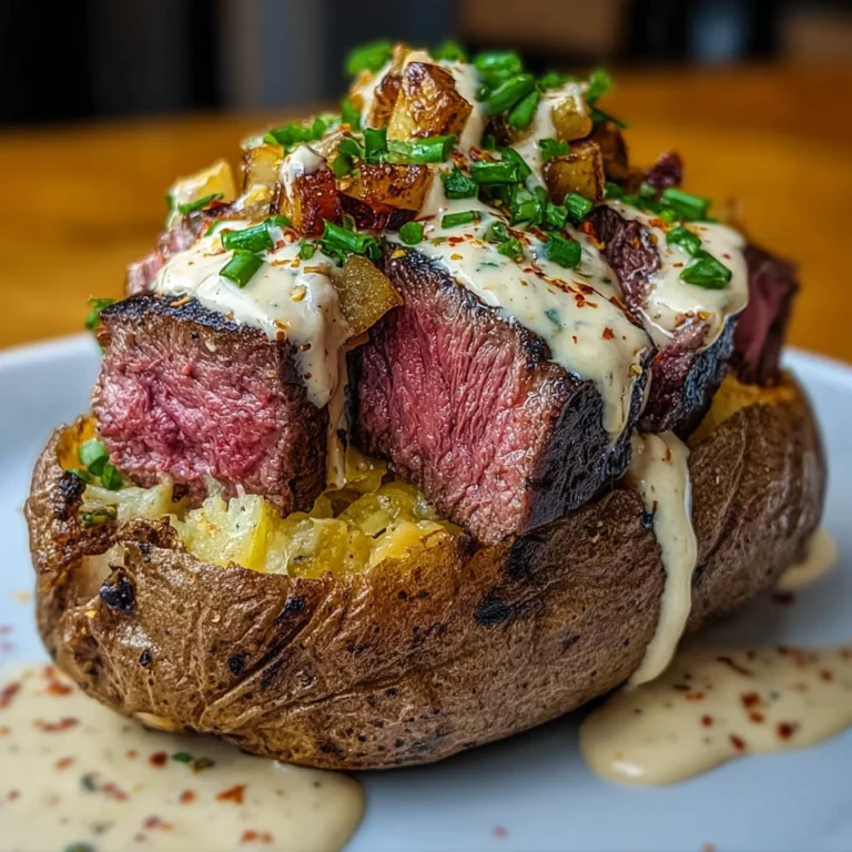 Loaded Steak Potatoes