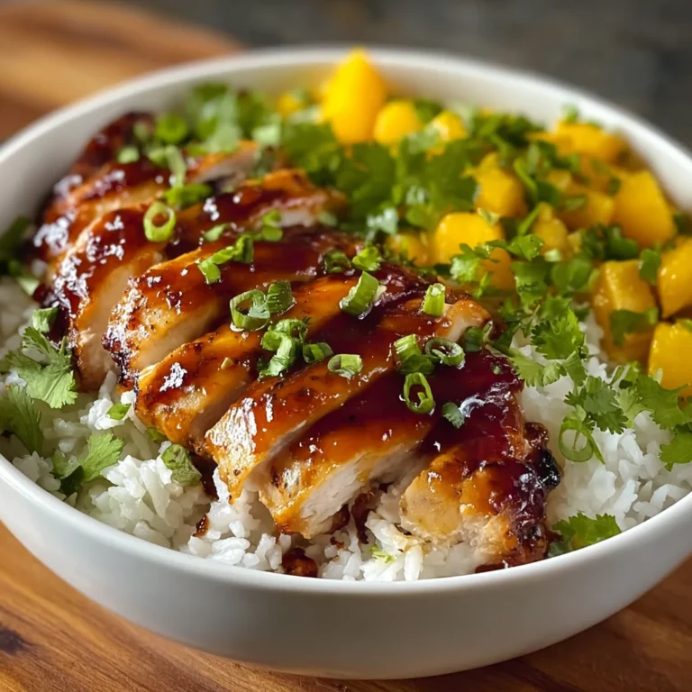 Make Asian Mango Glazed Chicken Just Minutes