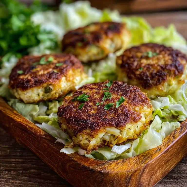Oven Baked Cabbage Burgers