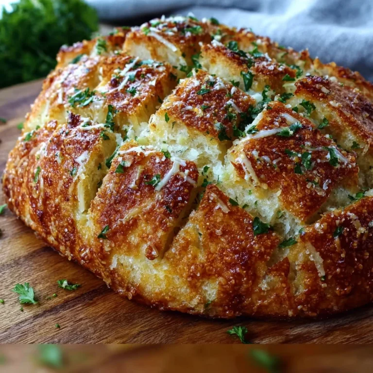 Parmesan Garlic Artisan Bread